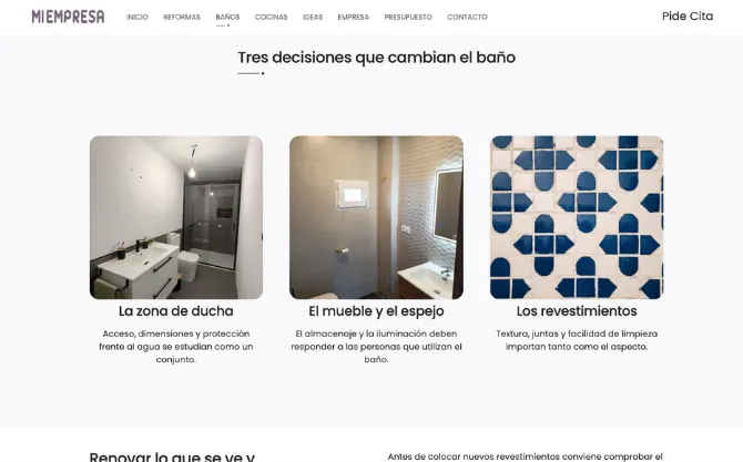 Especialidades